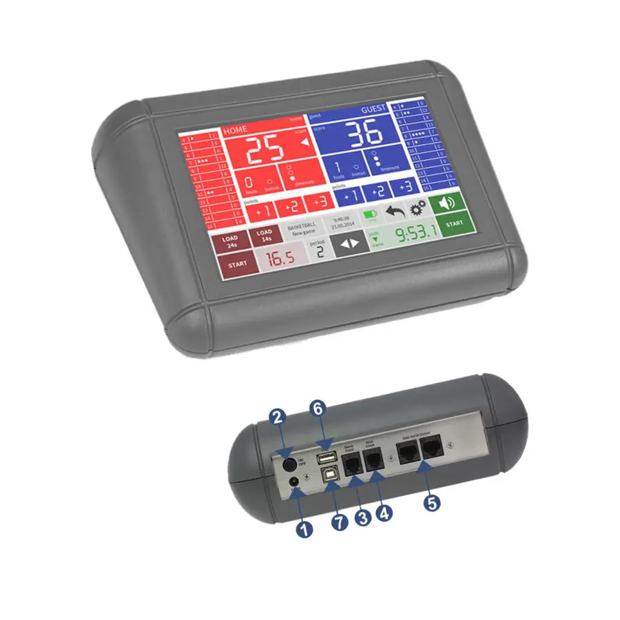 Malmsten | Tulostaulu MR554Lx200 Vesipallo | Sisäkäyttöön 