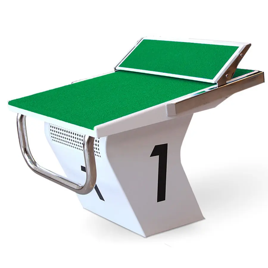 Malmsten | Lähtöjakkara PRO + Trackstart Ruostumaton teräs 316L | Vihreä 