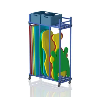 Mobile storage unit Blue