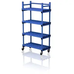 Mobil shelving and racking single 100 x 50 x 184 cm