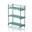 Mobile shelf with hooks MSH1360/600 138 x 60 x 177 cm 