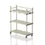 Mobile shelf with hooks MSH1360/600 138 x 60 x 177 cm 