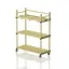 Mobile shelf with hooks MSH1360/600 138 x 60 x 177 cm 