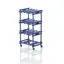 Mobile shelf for lifejackets | Sininen 169 x 85 x 84 cm 