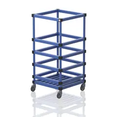 Säilytysvaunu vesinuudeleille 132 cm | Sininen