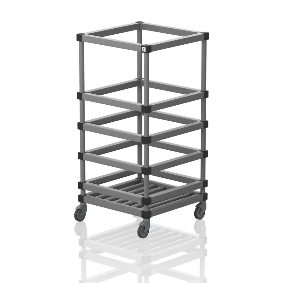 Säilytysvaunu vesinuudeleille 132 cm | Harmaa 