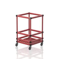 S&#228;ilytysvaunu vesinuudeleille 105 cm | Punainen