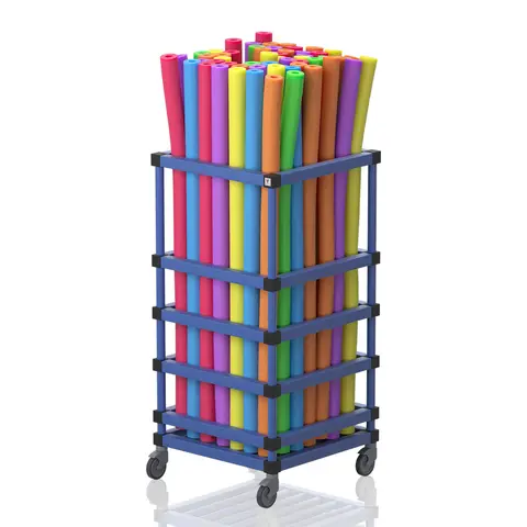 Säilytysvaunu vesinuudeleille Valitse väri ja korkeus