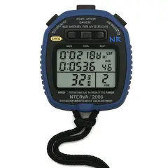 NK | Interval 2000 Split/Rate Kello Sekuntikello | Sininen