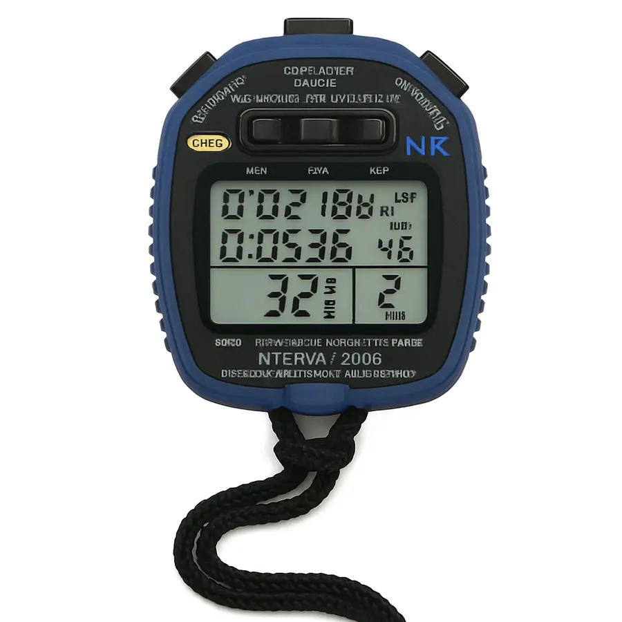 NK | Interval 2000 Split/Rate Kello Sekuntikello | Sininen 