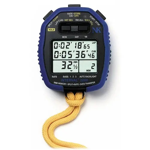 NK Interval® 2000 Split/Rate Watch  Rød Split og frekvens samtidig! 