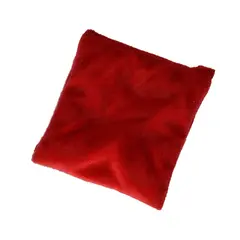 Fleece Bean Bag Red