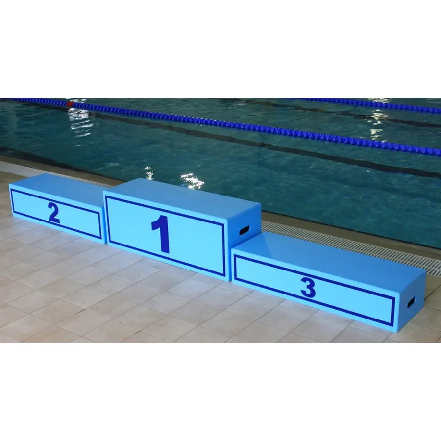 Set of 3 podiums for single person award 