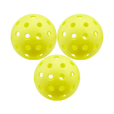 Head | Pickleball-pallo Pro 40 Outdoor 3 kpl | Vaaleankeltainen