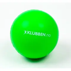 Stressball Klemmeball - diameter 7 cm - grønn