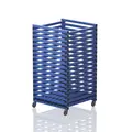 Racing lanes trolley RCL(25) 80 x 80 x 150 cm