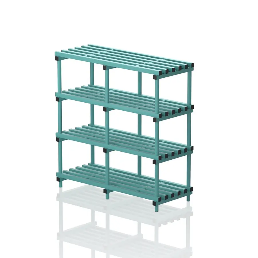 Vendiplas | Hylly 150x153x60 cm | Vihreä 