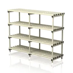 Vendiplas | Hylly 153x200x60 cm | Beige