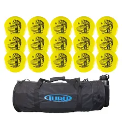 Frisbeegolf Fairway Driver Night Trooper Luokkasetti 15 kpl | Driver | Laukku