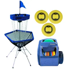 Discgolf-paketti koulusetti 15 putteria | 1 reppu | 1 kori