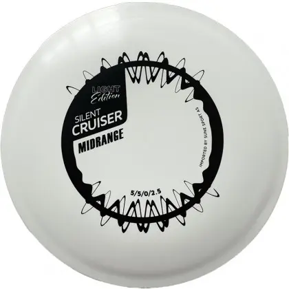Silent Cruiser Mid Range Frisbeegolfkiekko | 5 | 5 | 0 | 2,5