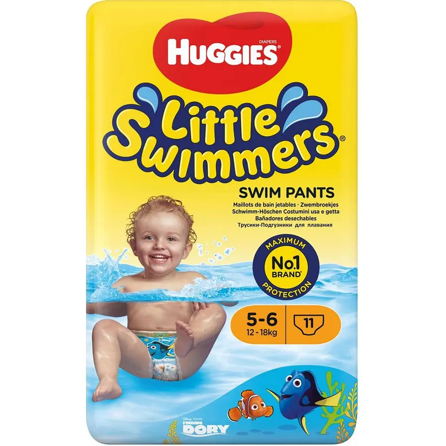 Huggies - Uimavaippapaketti 11-18 kg, 96 kpl paketissa 