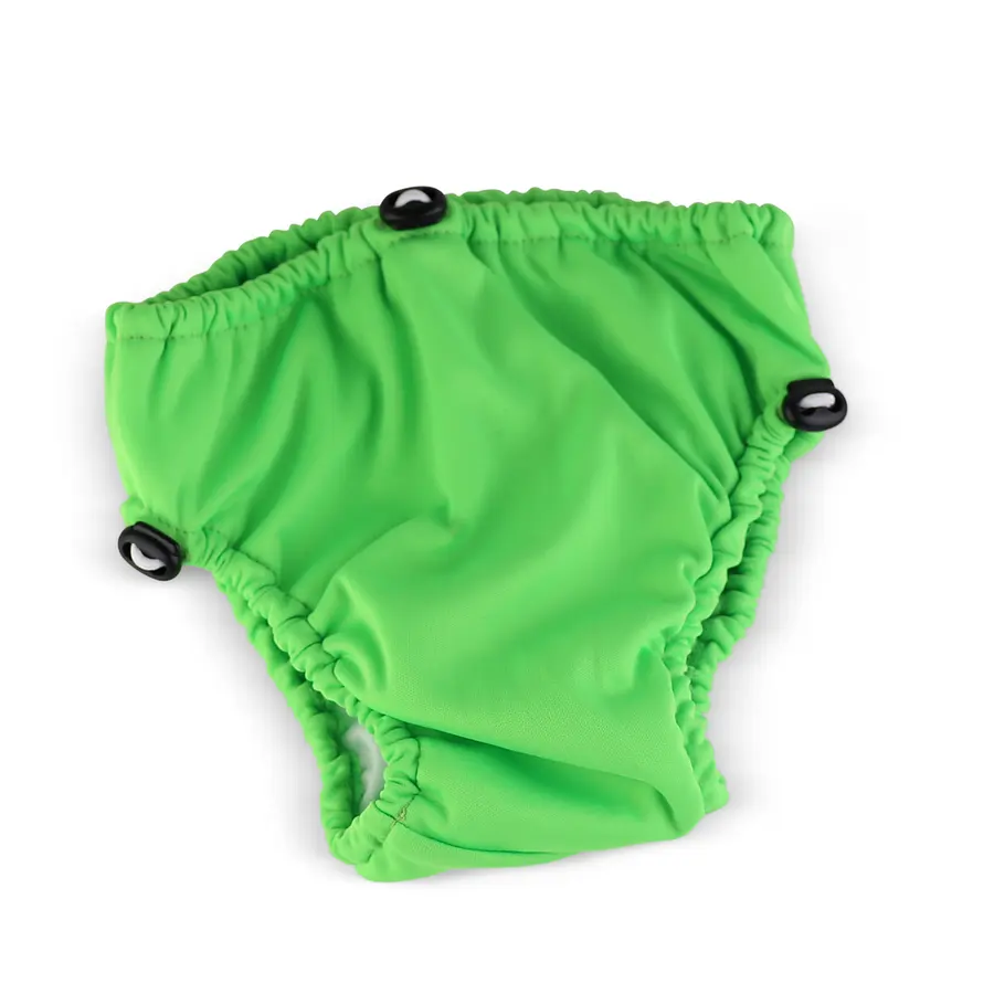 Klubben Aqua Nappy Vauvojen | 12-18 kk Vihreä | Joustava vyötärö ja reisi 