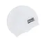 Zoggs Silicone Cap Plain White 