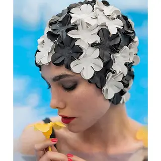 Petal Cap Black/White