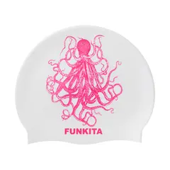 Funkita | Uimalakki Silikoni | Octomus Pink