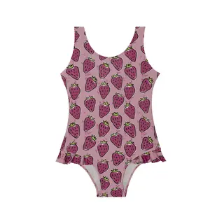 Strawberry Uimapuku Slipstop | Pinkki/Elastan