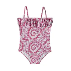 Slipstop | Uimapuku Adele | Pinkki/Valkoinen | 116 cm