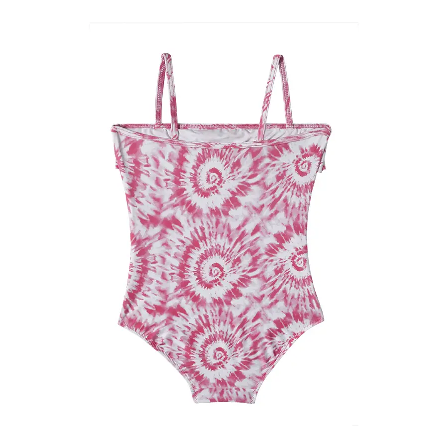 Slipstop | Uimapuku Adele | Pinkki/Valkoinen | 116 cm 