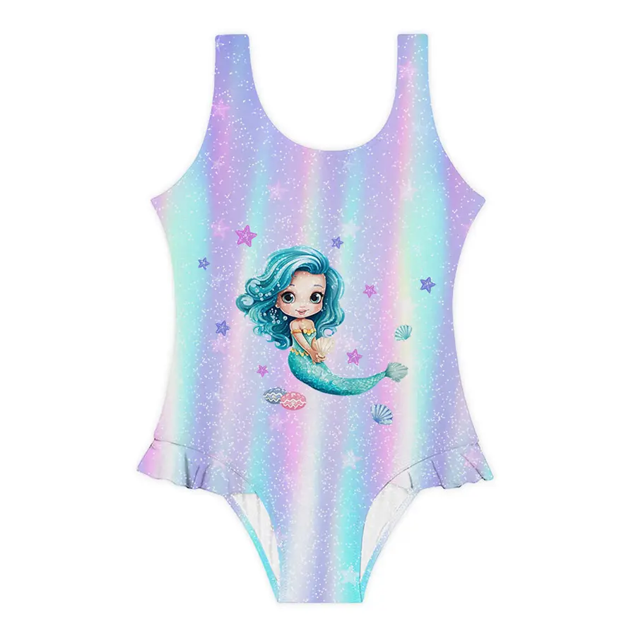 Seastar Uimapuku 128-134cm Slipstop | Monivärinen 