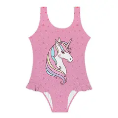Sway Uimapuku 128-134cm Slipstop | Pinkki/Elastan