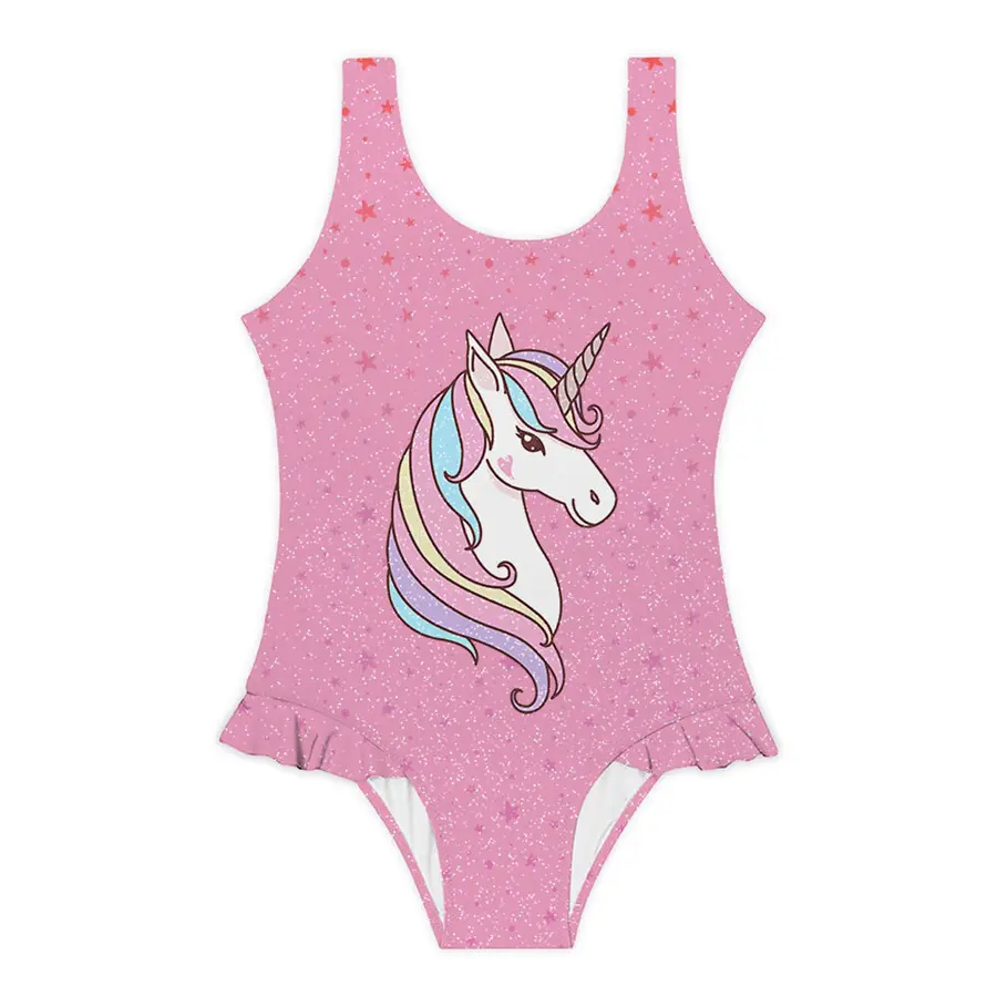 Sway Uimapuku 128-134cm Slipstop | Pinkki/Elastan 
