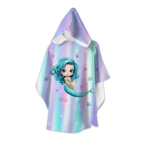 Slipstop Kylpyponcho Seastar Lasten kylpypyyhe | Onesize 2–8 v