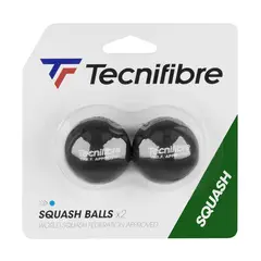 Tecnifibre Squashpallot Blue Dot (2) Lis&#228;&#228; pomppua | Aloittelija