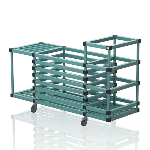 Vendiplas | Varustevaunu 193x111x69 cm | Vihreä