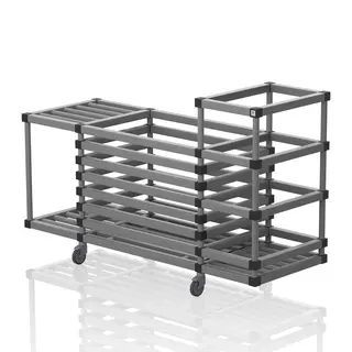 Vendiplas | Multi Välinevaunu Harmaa | 185,5x114x64,7 cm