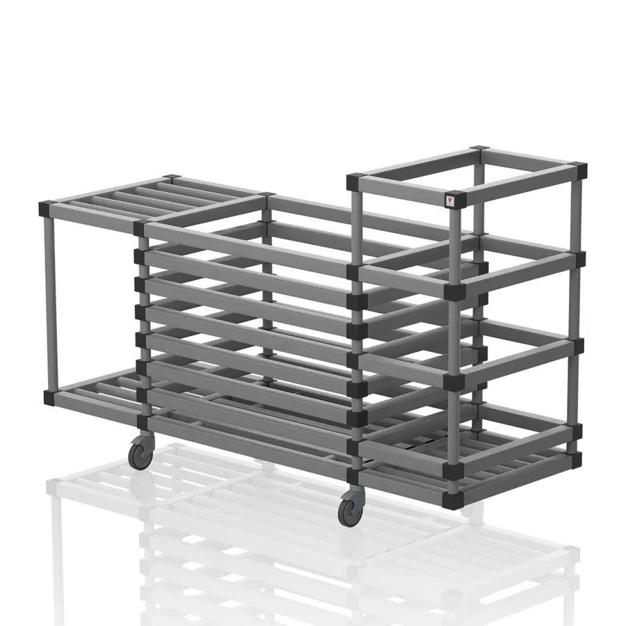 Vendiplas | Multi Välinevaunu Harmaa | 185,5x114x64,7 cm 