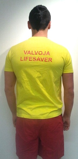 Lifesaver t-shrit M 200 gram Yellow