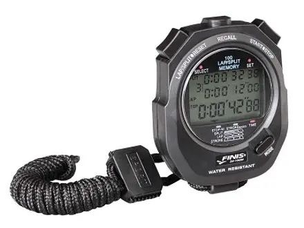 Finis | 3X100M Sekuntikello Musta 