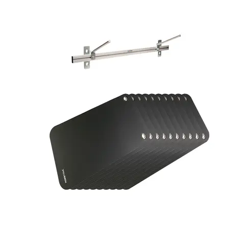 Klubben | Jumppamatto 10 kpl 100 x 50 x 1 cm | Seinätelineellä