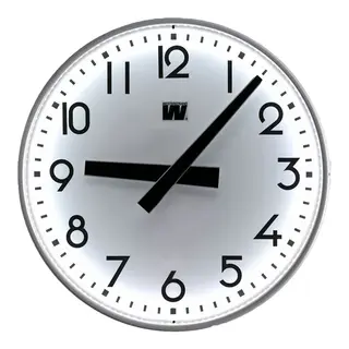 Westerstrand | Analoginen Kvartsikello 60 cm | LED-valaistus | GPS | 230 VAC