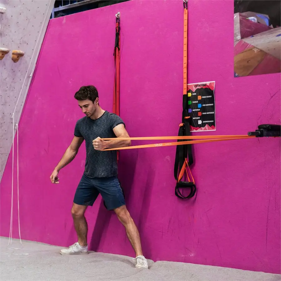 Y&Y Vertical Harjoituskuminauha Oranssi | 35 kg 