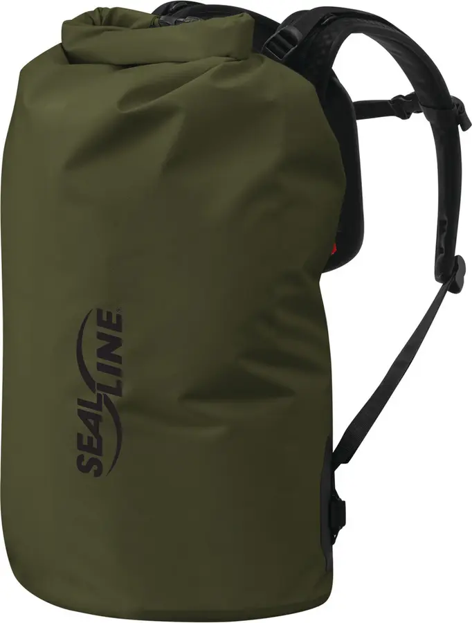 SealLine | Boudary Reppu 35 L | Vihreä | Vedenpitävä vaellusreppu 