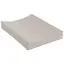 Wesco | Kaareva hoitoalusta | Harmaa 70 x 50 x 5/10 cm 