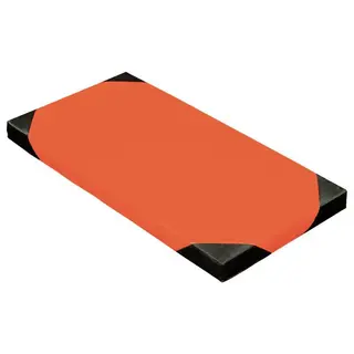 Leikkimatto 120 x 60 x 70 cm | Oranssi Lattiamatto vahvistetuilla kulmilla