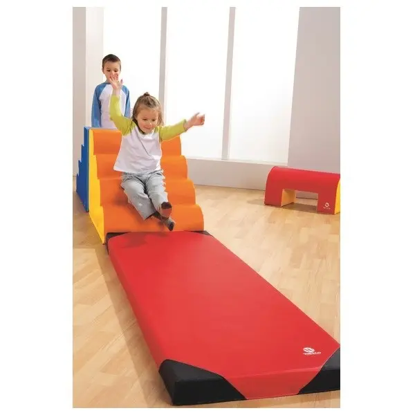 Leikkimatto 180 x 60 x 70 cm | Oranssi Lattiamatto vahvistetuilla kulmilla 